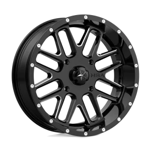 MSA Offroad Wheels – M35 BANDIT – Black – 18″x7″ 0mm – Summer Wheels – M35-018756M